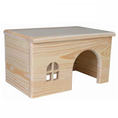 Trixie jyrsijän puinen mökki ilman nauloja M