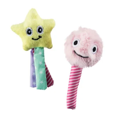 Kissanlelu Little&Bigger Kitten Basics tähti & hattara 2-pack, kuva 1 / 1