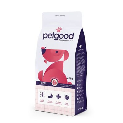 Petgood hyönteispohjainen premiumruoka pennulle (5 kg)