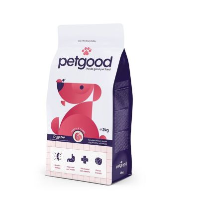 Petgood hyönteispohjainen premiumruoka pennulle (2 kg)
