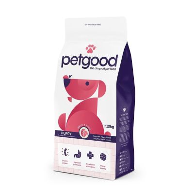 Petgood hyönteispohjainen premiumruoka pennulle (12 kg)