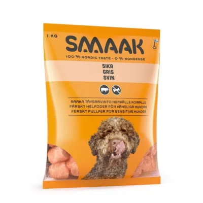 SMAAK Herkkä raaka täysravinto sika (1 kg), kuva 1 / 1