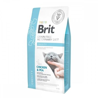 Brit Veterinary Diet Cat Obesity Grain Free (5 kg)