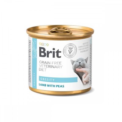 Brit Veterinary Diet Cat Obesity Grain Free wet 200 g