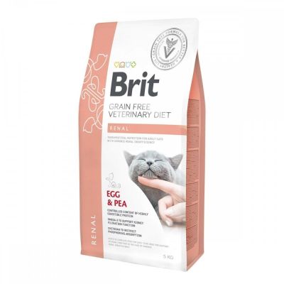 Brit Veterinary Diet Cat Renal Grain Free (5 kg)