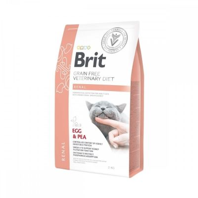 Brit Veterinary Diet Cat Renal Grain Free (2 kg)