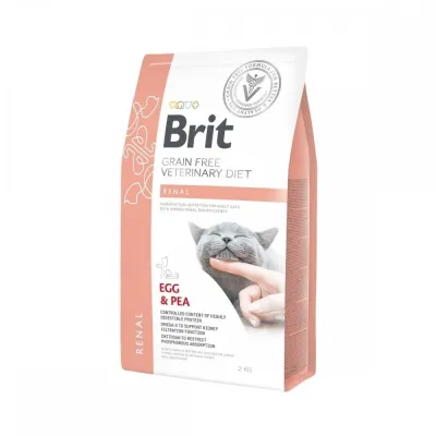 Brit Veterinary Diet Cat Renal Grain Free (2 kg), kuva 1 / 1