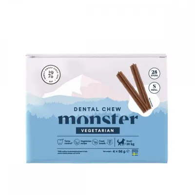 Monster Pet Food Monster Dog Dental Chew Vegetarian Small (28-pack), kuva 1 / 1