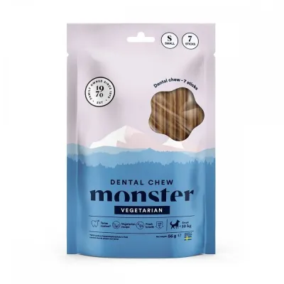 Monster Pet Food Monster Dog Dental Chew Vegetarian Small (7-pack), kuva 1 / 1