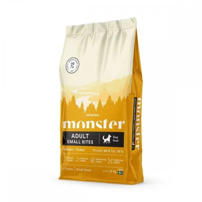 Monster Pet Food Monster Dog Adult Small kana & kalkkuna (12 kg), kuva 1 / 1
