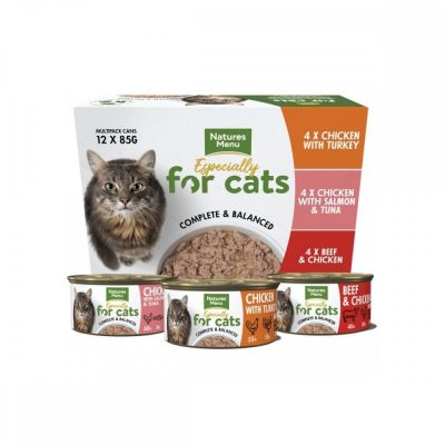 Natures Menu Cat Adult Multipack 12x85 g