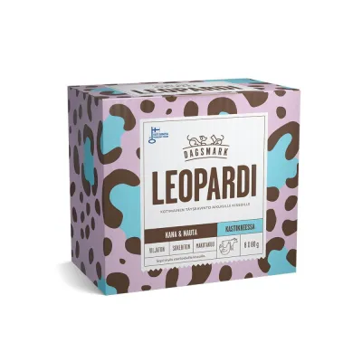 Dagsmark Leopardi kana-nauta kastikkeessa 8x80g, kuva 1 / 1