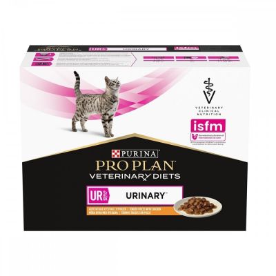 Purina Pro Plan Veterinary Diets Purina Vet Cat UR St/Ox Urinary Kana 10x85g