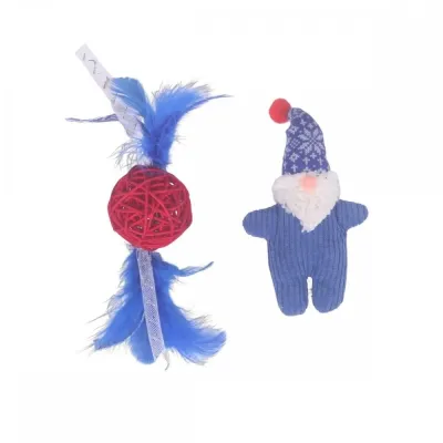 Meow&Me Nordic Traditions tonttu & pallo 2-pack, kuva 1 / 1