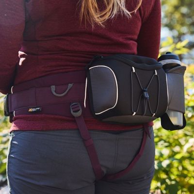 Non-stop Dogwear Non-Stop Belt laukku vetovyöhön, musta/harmaa