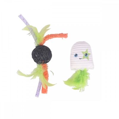 Kissanlelu Meow&Me SomethingSpooky kummitus & pajupallo 2 kpl