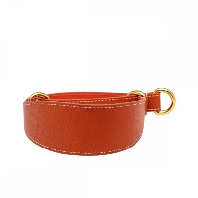 Koiran puolikiristävä panta Collar of Sweden, konjakki (S)