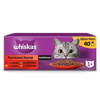 Whiskas 1+ gravy 40x85 g
