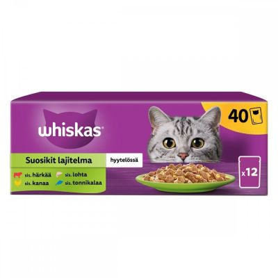 Whiskas 1+ jelly 40x85 g