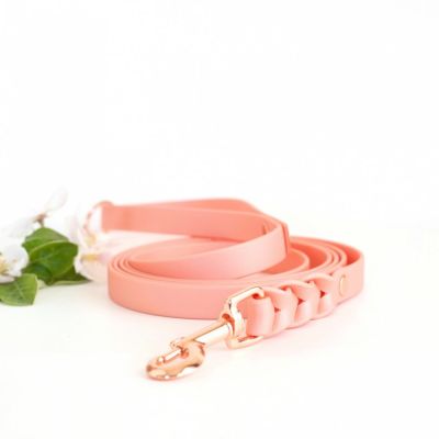 Tyylivoitto Braid talutin, persikka/ruusukulta (16mm x 200cm)