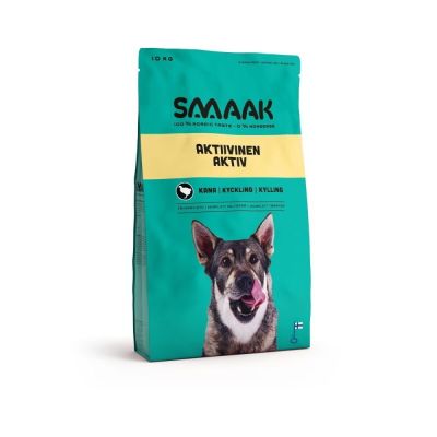 SMAAK aktiivisen koiran ruoka (10 kg)