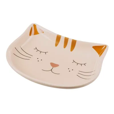 Basic CatFace keraaminen kuppi, beige, kuva 1 / 1