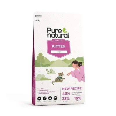 Purenatural Cat Kitten Duck (10 kg), kuva 1 / 1
