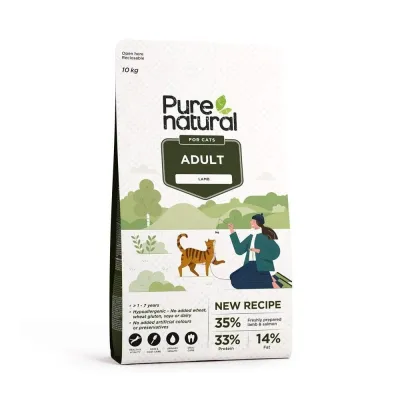 Purenatural Cat Adult Lamb (10 kg), kuva 1 / 1