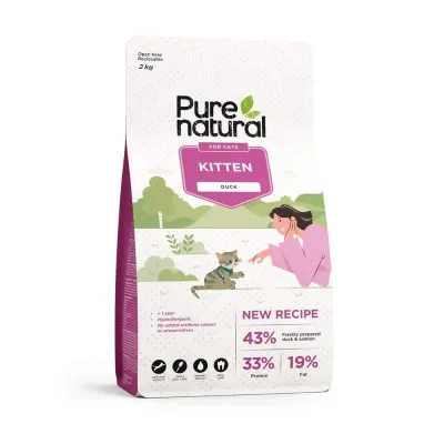 Purenatural Cat Kitten Duck (2 kg), kuva 1 / 1