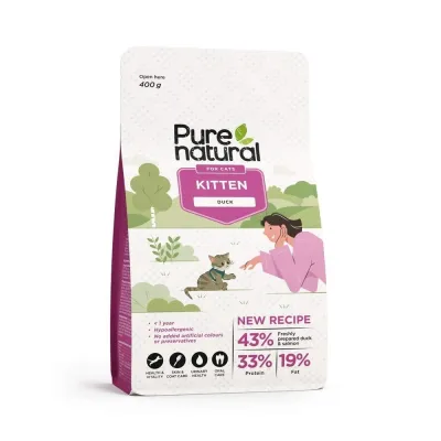 Purenatural Cat Kitten Duck (400 g), kuva 1 / 1