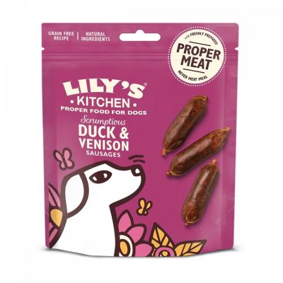Lily's Kitchen Duck&Venison minimakkarat 70g