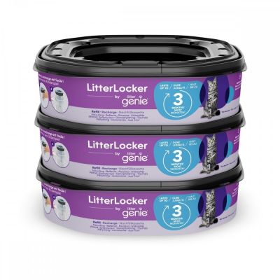 Litter Locker LitterLocker Genie Täyttörulla 6 m (3-pack)
