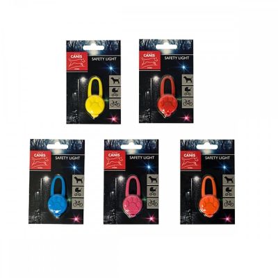 Koiran LED-valo Active Canis, silikoninen (Punainen)