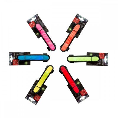 Active Canis Hihnavalo tarralla 2,5 x 18 cm (Keltainen)