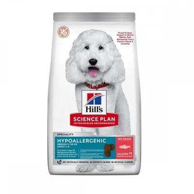 Hill's SP Hypoallergenic Medium Salmon (2,5 kg), kuva 1 / 1