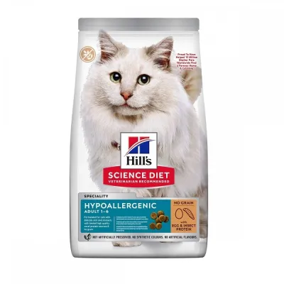 Hill's SP Cat Hypoallergenic Egg & Insect (7 kg), kuva 1 / 1
