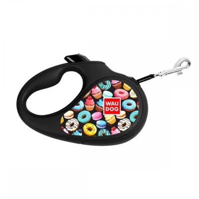 Kelatalutin Collar WAUDOG Donitsi, heijastava nauha 5m (M)