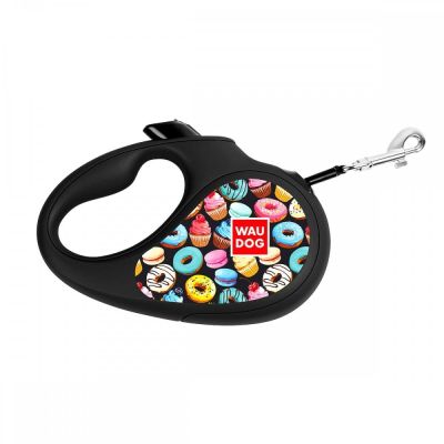 Kelatalutin Collar WAUDOG Donitsi, heijastava nauha 5m (L)