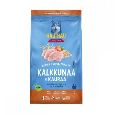 Hau-Hau Champion Kalkkuna ja kaura (12 kg)