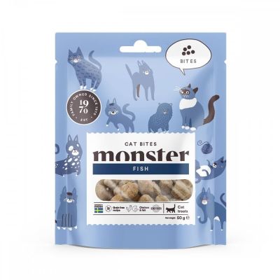 Monster Pet Food Monster Cat Bites kala 50g