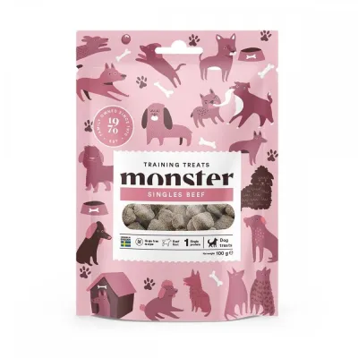Monster Pet Food Monster Dog Training Treats nauta 100g, kuva 1 / 1