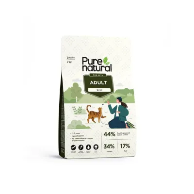 Purenatural Cat Adult Duck (2 kg), kuva 1 / 1