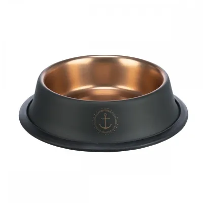 Trixie BE NORDIC teräskuppi, musta/pronssi (0.45 l/ø 19 cm), kuva 1 / 1