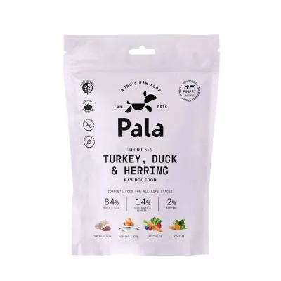 Pala Petfoods Pala #6 Kalkkuna, Ankka&Silli (400 g), kuva 1 / 1