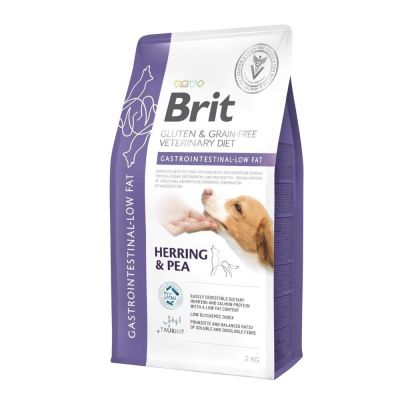 Brit Veterinary Diet Brit GF Veterinary Diets Dog Gastrointestinal-Low fat (2 kg)