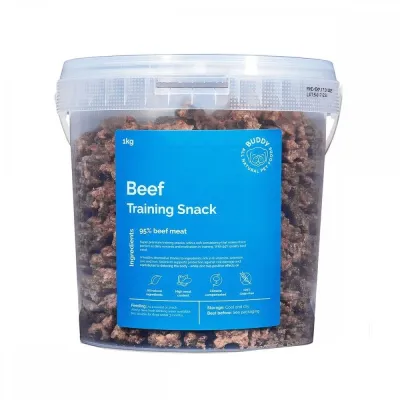 Buddy Petfoods Buddy koulutusherkut, nauta 1 kg, kuva 1 / 1