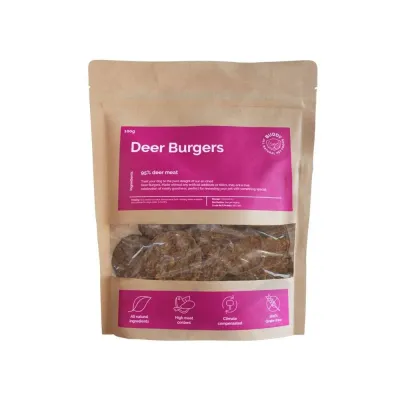 Buddy Petfoods Buddy Peuraburgerherkku koiralle 100g, kuva 1 / 1