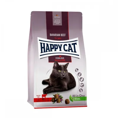 Happy Cat Sterilised Bavarian Beef (10 kg)