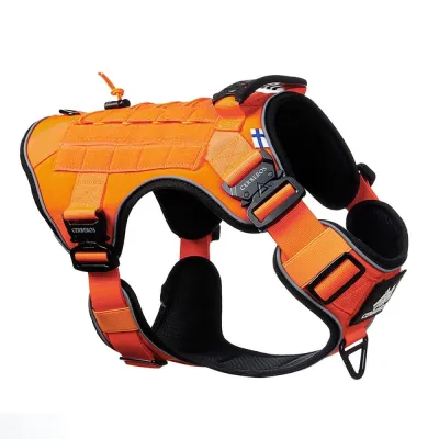 Cerberos Tactical valjaat koiralle, Rescue Orange (L), kuva 1 / 1