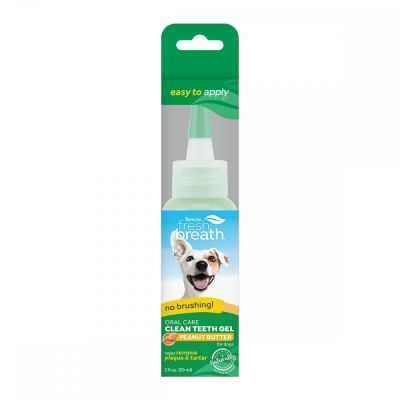 Tropiclean TC koiran hampaidenpuhdistusgeeli, maapähkinä 59 ml